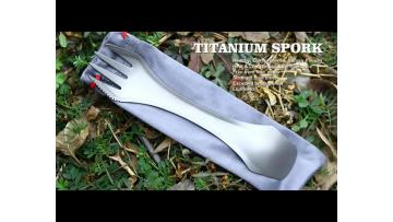 Titanium spork