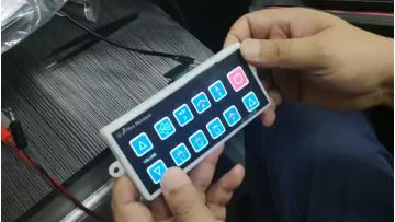 EL BACKLIT membrane switch