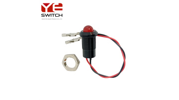 11mm red indicator with wire