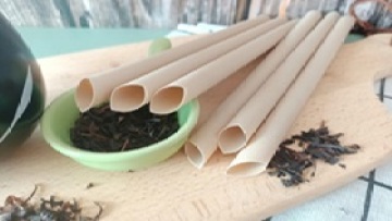 Tea Fiber Straw