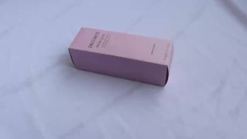 Skin care packaging carton