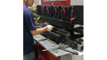 Sheet metal bending