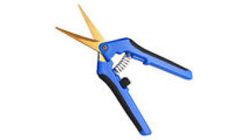 Safety Lock blue hand pruner Garden Scissors titanium garden tools for cutting trees/flowers/fruit.1