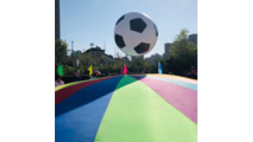 1 meter to 10 meters Rainbow Indoor Parachute Outdoor Games Kindergarten Play Parachute1