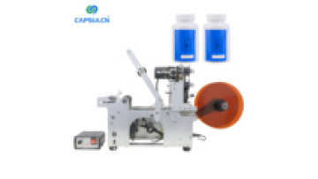 CapsulCN MT-50M Semi Automatic Hand Press Round Bottle Label Production Date Coding Plane Labeling Machine1