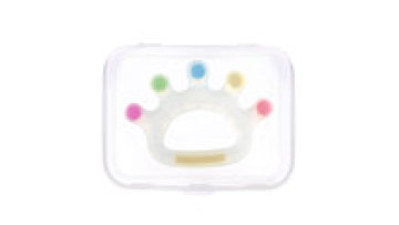 Wholesale Bpa Free Custom Safety Baby Toy Crown Silicone Teether1