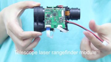 Telescope rangefinder module