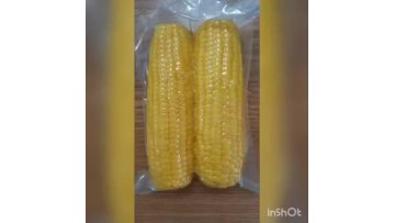 Double packed sweet corn