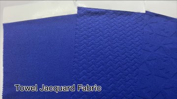 Shaoxing Textiles Modern 100 Polyester Plain Soft knitted  Jacquard Fabric For Dress1