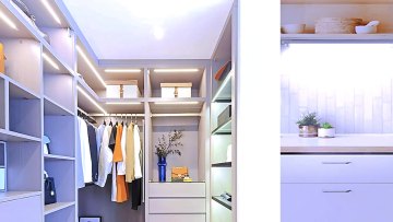 kitchen cabinet led light under closet light for display shelf 8.6W 12 24V 600mm 4000K1