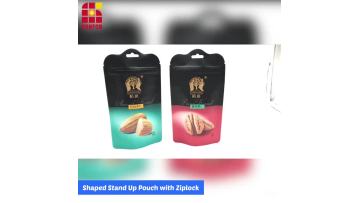 Shaped Stand Up Pouch for Nut Packaging_batch