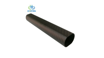 oval square carbon fiber tube