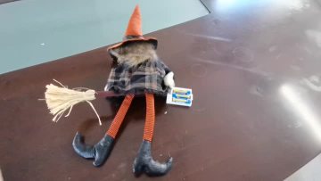 Halloween scarecrow video
