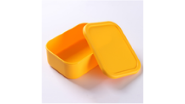 BPA FREE 4 Pack Airtight Food Grade 100% Kids Silicone Bento Lunch Box Food Container Set Storage Box for food1