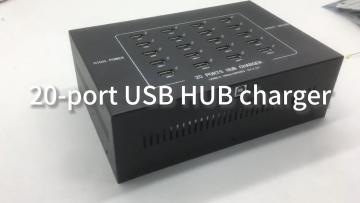 20-port USB Smart HUB 2.0 Charger