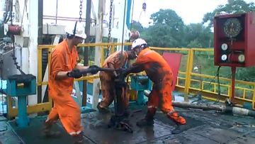 work over Rig for oil and gas geology.mp4
