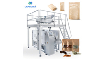 Automatic Multihead Weigher Doypack Zipper Pouch Packaging Lentil Granule Rice Bean Seed Vegetable Seed Bean Packing Machine1