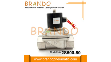 2S500-50 2'' Stainless Steel Solenoid Valve