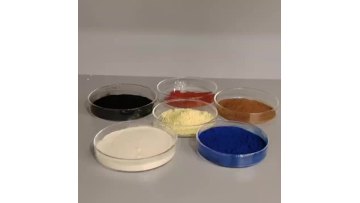 Multiple colored powders