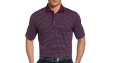 Mens Striped Logo Oversize Polo Polyester T shirt for Men Tshirts with Logo Custom Logo Print1