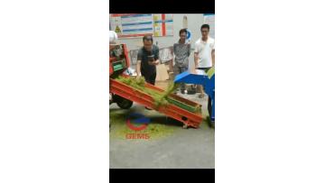 grass chopper & film wrapping machine