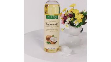 wholesale private label 100% pure & natural organic extra virgin  body and hair oil coconut oil1