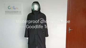 Dry Changing waterproof windbreaker jackets Robes 