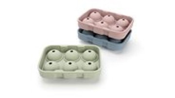 6-holes Ice Cube Trays Silicone Sphere Ice Ball Maker with Lid for Whiskey and Cocktails & Bourbon Reusable and BPA Free 1 Pack1