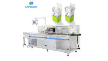 Automatic Horizontal Tablet Pill Capsule Carton Box Packing Machinery Blister Board Plate Tray Cartoning Packaging Machine1