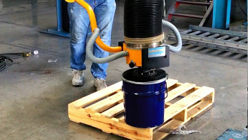 bhandling for barrel Vacuum tube lifter