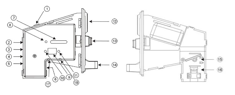 Coin Acceptor for Slot Jammer