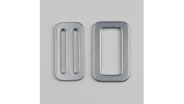 Steel Buckle for Belt High Quality Adjusted Buckle Factory Direct Sales 25mm Width Zinc White/zinc Yellow/black Jinsong Stamping1
