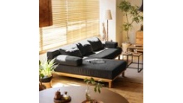 Comfortable Modern Designs Home Furniture Set 3 Seat Fabric Couch Wood Sectional Living Room Sofa1
