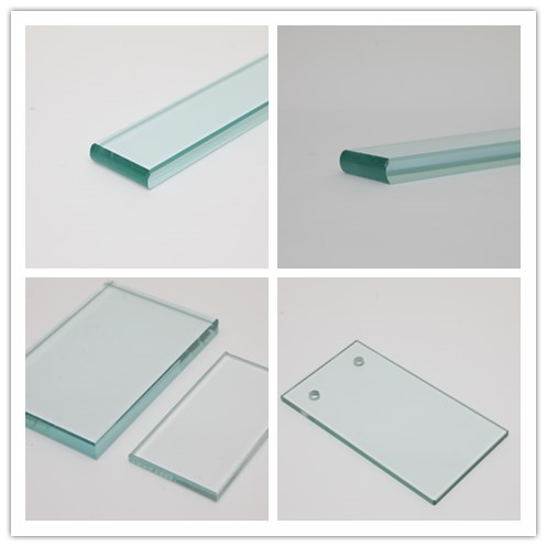 3-19mm Cut Size Clear Tempered  Glass For Furniture Toughened Glass