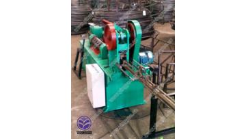 Wire drawing and straightening machine