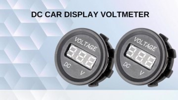 Waterproof DC 12 Volt / 24 Volt  Car LED Digital Voltmeter Voltage Meter Battery Gauge for Boat Marine Vehicle Motorcycle Car1