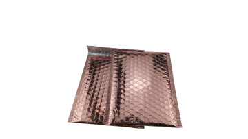 rose gold metallic bubble mailers 3