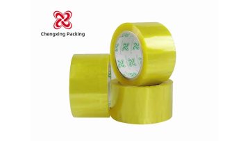 Transparent yellowish tape
