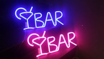 2022 Hot Outdoor Acrylic Wine Bar LED Neon Sign Light for Proposal Wedding Girl Friend  Bedroom Wedding decoration1