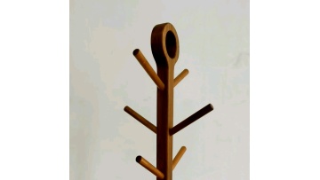 Bamboo Mug Tree Mug Hanger Stand Coffee Cup Holder with Hooks Wood Coffee Mug Holder1