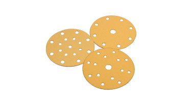 yellow sanding disc for auto mobile