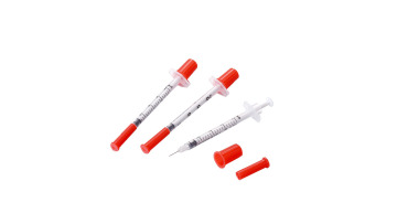 CE ISO approved 100u 40u 0.3ml 0.5ml 1ml insuline syringe with needle1