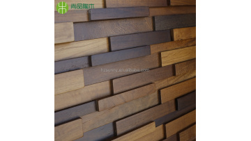 Small 3D Wood Wall decorative panels Wallpaper Wall Cladding1