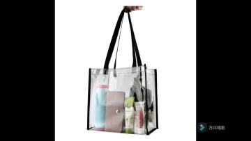 Customized Clear PVC tote bag Handbag