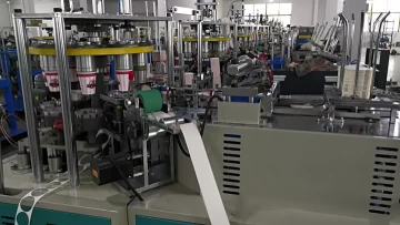 High speed paper cup making machine