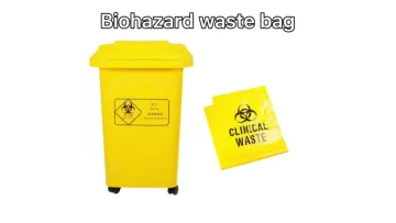 Siny Manufacturer Medical Waste Disposal Bag Garbage Drawstring Bag Biohazard Disposable Medical Waste Bags in Hospitals1