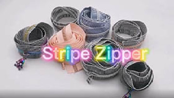 Strip zipper