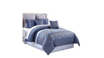 Reliable quality embroidered quilted duvet bedding set1