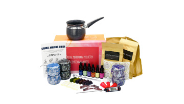 DIY soy wax candle making kit in stock