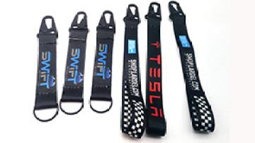 Sublimation Wristlet Keychain